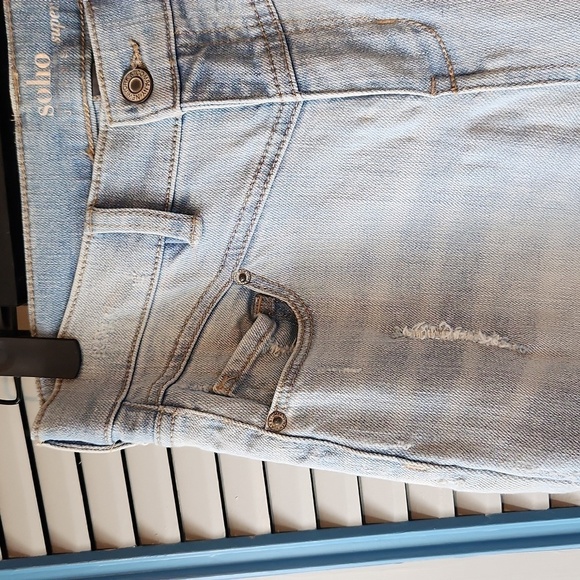 New York & Company Soho Jeans Super High Straight Cut - Picture 6 of 16